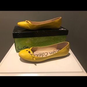 Yellow Sam Edelman Flats Size 8